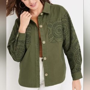Maurices Olive Green Jacket. XXL